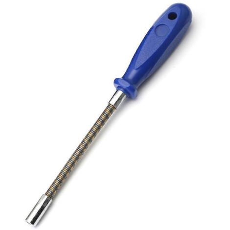 Tournevis à douille manuelle de 7 mm, tournevis à douille hexagonale flexible, outils à main.