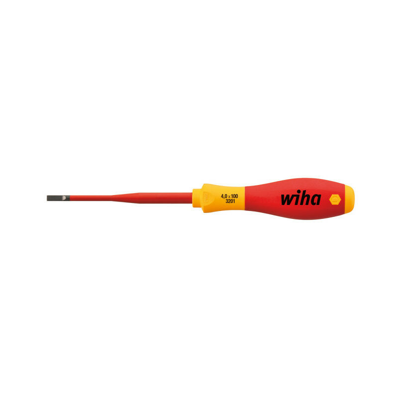 Wiha - Tournevis Softfinish Fente 6.5 Electric Slimfix 35392