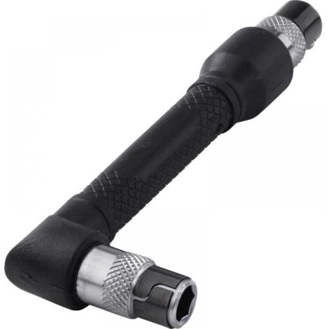 Tournevis à Main d'Angle avec Porte-embouts - Longueur 109 mm - Coté 25 mm - Tournevis à Main d'Angle avec Porte-embouts - Longueur 109 mm - Coté 25 mm