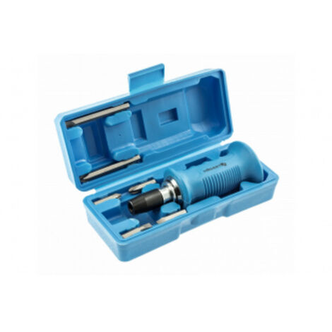 Tournevis à percussion Hogert HT1S077 + tournevis Bit
