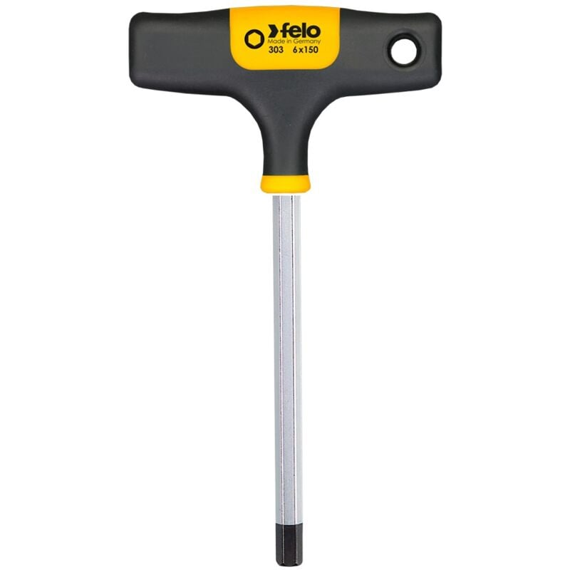 Tournevis avec poignée en t Pointe hexagonale 10 mm Felo 30310760