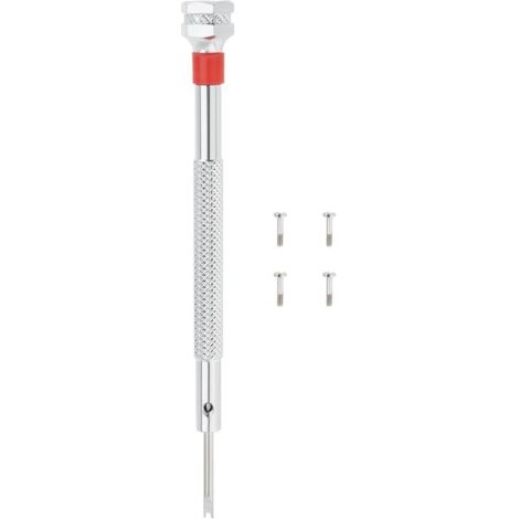Tournevis à Tête Unique en Acier Inoxydable 316 Dissolvant de Boucle de Sangle Tournevis de Type U Bracelet de Montre Outil de Réparation Spécial Compatible avec HUBLOT 1 Pièce