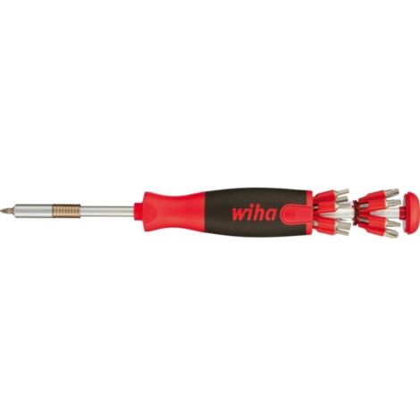 Tournevis avec porte-embout 26-en-1 - Durable - 13 double-embouts dans la poignée