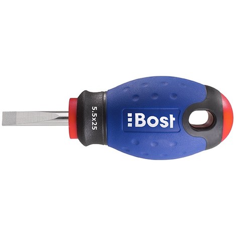 Bosch Professional kit de 6 tournevis (Phillips, plat, Torx et Pozidriv,  dans boîte en carton) 1600A02CV3 Bleu