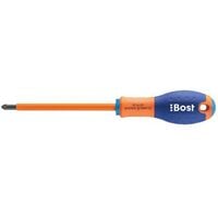 Tournevis BOST électricien - Lame plate Expert isolé 1000V - 5,5 X 175 mm - 626060
