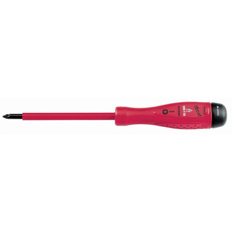 Cacciavite BOST - Lama trasversale Pozidriv isolata 1000V - PZ2 X 125 mm - 618220