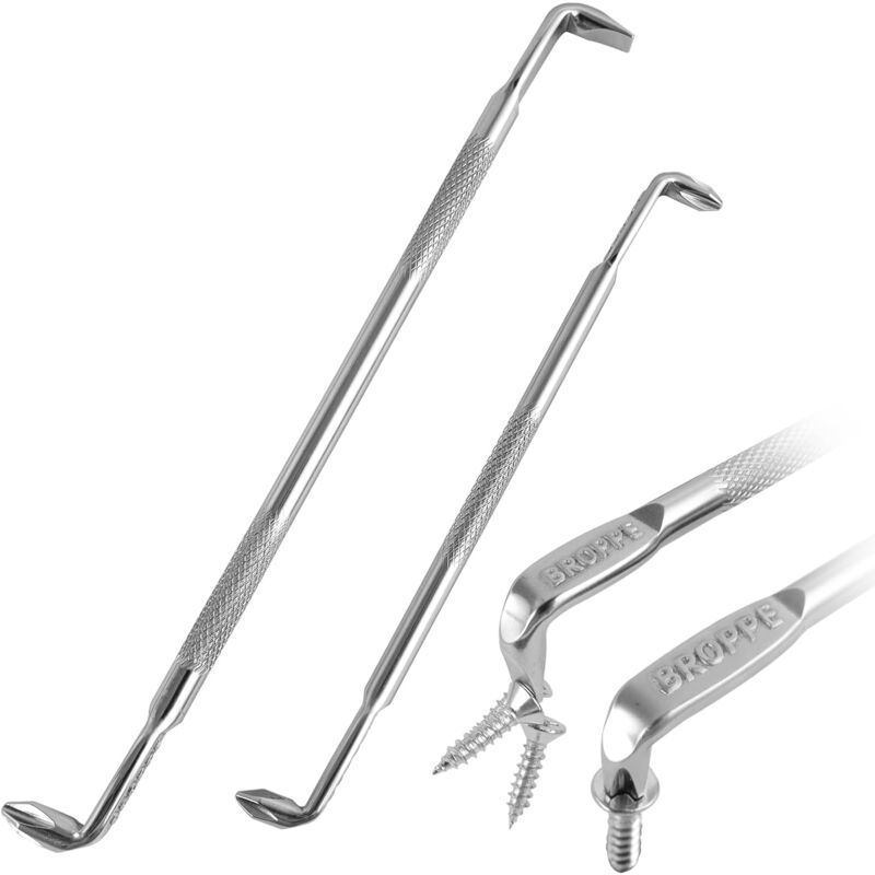 Tournevis Coudés Tournevis Décalés Type Z Double Tête Acier S2 Tournevis Plat Tournevis Cruciforme Petite Taille pour Travaux Dans des Espaces