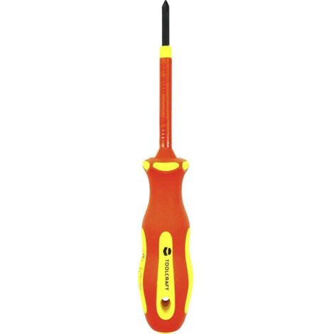 Tournevis cruciforme PH 0 TOOLCRAFT TO-5345748 Longueur de la lame: 60 mm 1 pc(s) D690981