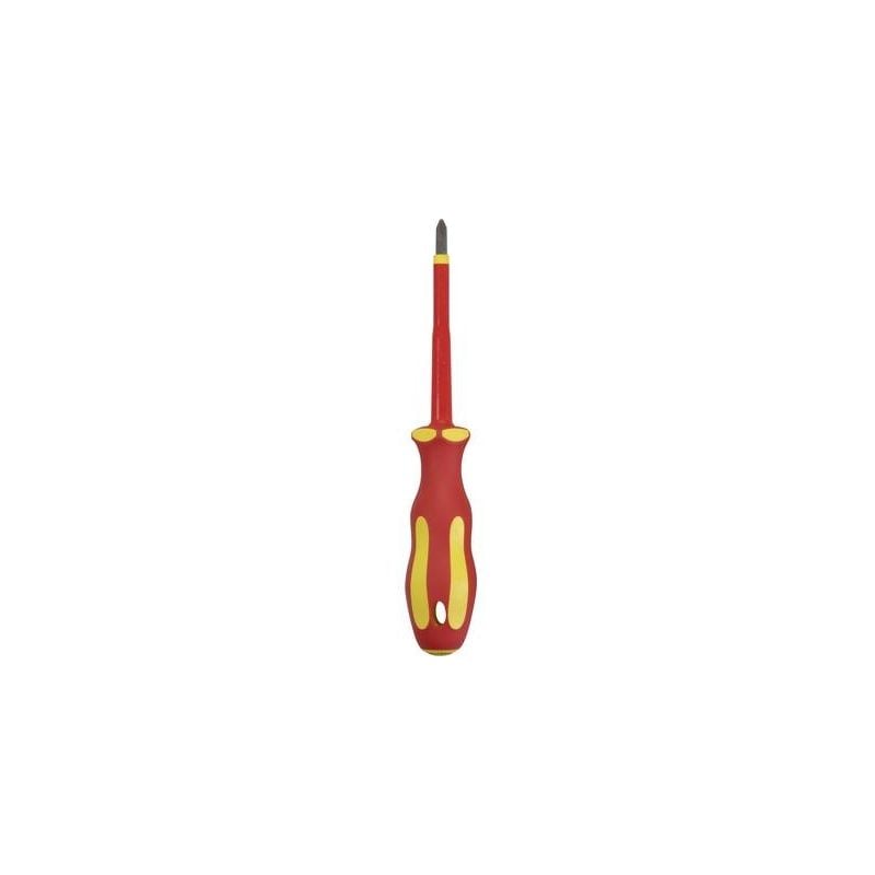 Tournevis cruciforme ph 2 Toolcraft TO-5345754 vde, pour lélectronique et la mécanique de précision, pour latelier 1 pc(s)