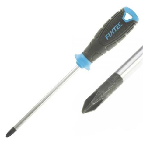 Tournevis cruciforme PH0 - 75 mm - Fixtec