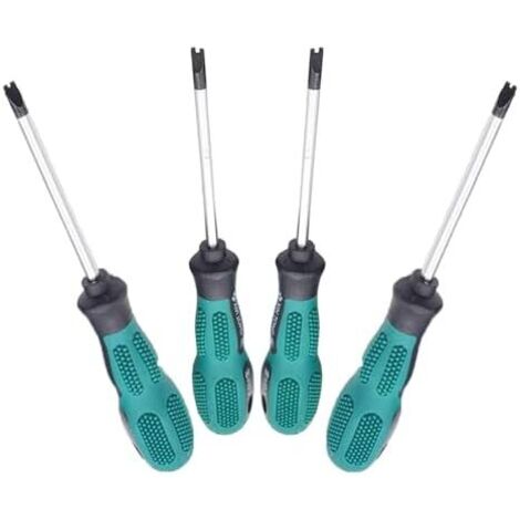 Tournevis de formes spéciales, 4 pièces ensemble tournevis type U, précision avec outil à main multifonctions magnétique -