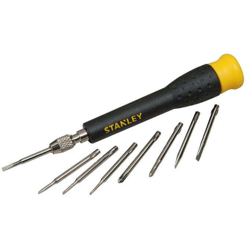 Jeu de 16 micro tournevis mutilâmes fente + phillips + hexagonal + torx STANLEY STHT0 62633 - vue 4