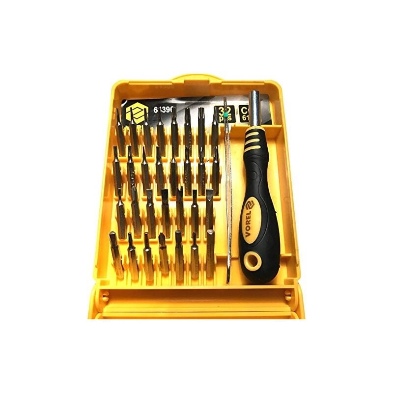 Toya - vorel 64396-EMBOUTS de tournevis de précision et 32PCS du porte-bit