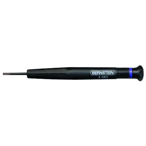 Tournevis d'horloger Bernstein Tools for Electronics 4-380-18 Largeur de la lame: 1.8 mm 1 pc(s)