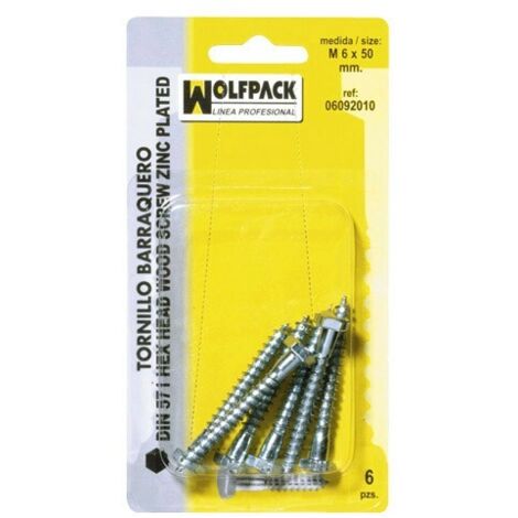 Tournevis Din571 6x40 mm. (6 morceaux)