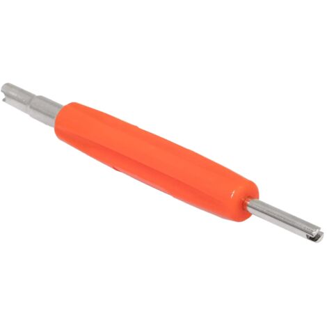Tournevis double face pour valve de pneu MJW rouge