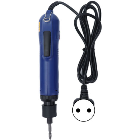 Tournevis électrique portable avec embouts hexagonaux, réglable pour réparations et bricolage, kit d'outils avec prise EU 110‑240V