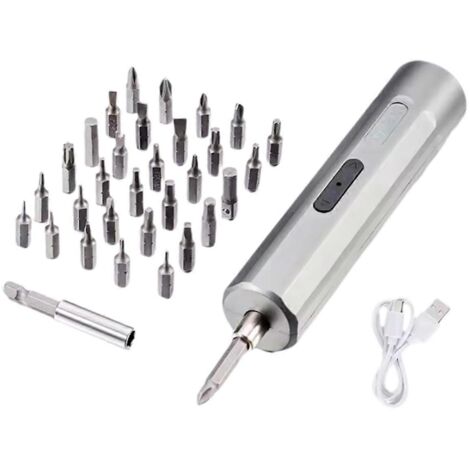 Tournevis électrique portable sans fil avec mini-perceuse magnétique