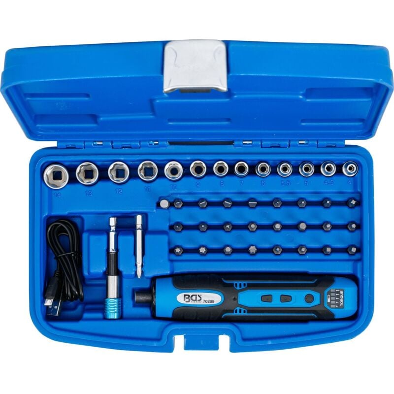 Bgs Technic - Tournevis electrique porte embouts et douilles - coffret bgs 41 pcs