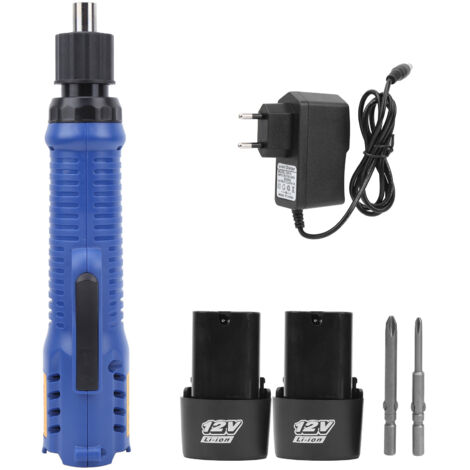 Tournevis Électrique sans Fil 12V, Multifonction avec Batterie Lithium et Chargeur EU 100-240V - Modèle 9126