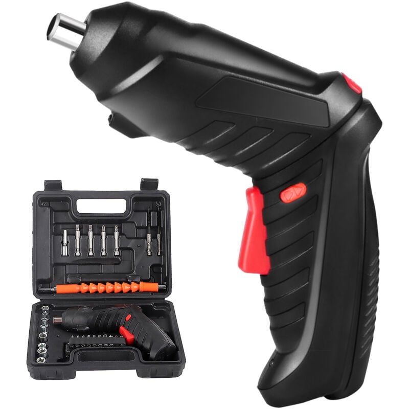 Topiky Visseuse Sans Fil 4.5Nm, Visseuse Devisseuse sans Fil 2.0Ah 3.6V , Câble usb et Boîte de Rangement, Pour la Réparation et le Bricolage