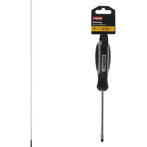 Tournevis embout PLAT série Dinamyc Pro - talla 0,8 x 4 x 100 mm.
