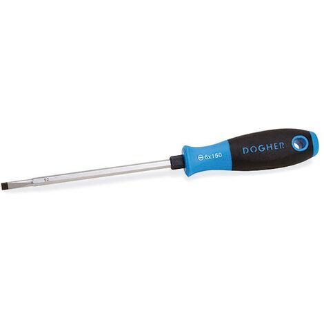 Tournevis Industrial Plus S2, mâchoire droite, 6,0x150 mm DOGHER 300-060-150