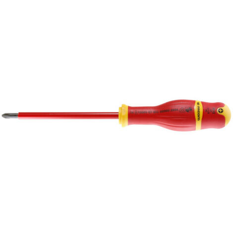 Tournevis isolé FACOM PROTWIST PH3 3 x 150 mm EN 60900 1000 V rouge/jaune AP3X150VE