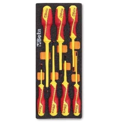 Tournevis isolés avec beta souple thermoformé m226