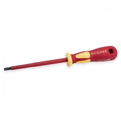 Tournevis isotherme, VDE 1000V, CrMo, 3.5x100 mm DOGHER 360-035-100
