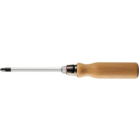 Tournevis manche en bois PZ2x100mm FORTIS