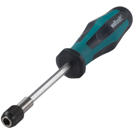 Tournevis Manuel Avec Porte Embout 197mm 8725000  - WOLFCRAFT