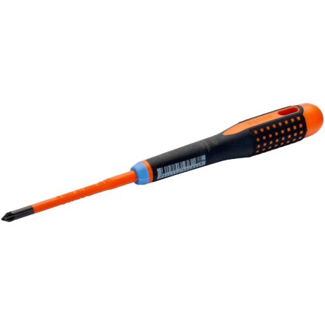Tournevis manuel / ciseau Bahco Ergo Slim Combi VDE SL5/PZ1 202 mm