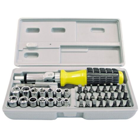 Tournevis Mega 10013 avec cliquet embouts magnétiques