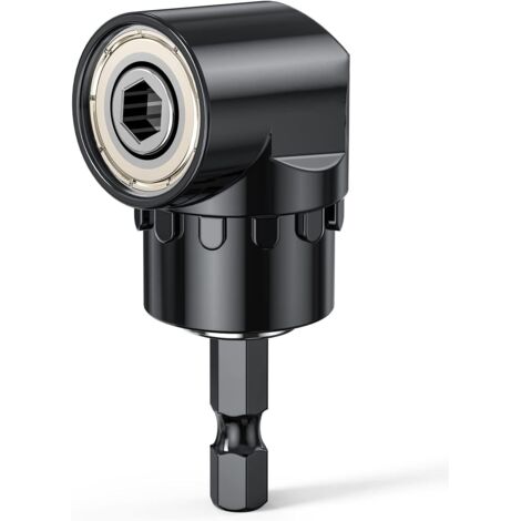Tournevis multi-angles 105°, adapté aux tournevis sans fil, compatible avec les perceuses électriques correspondantes de 6,35 mm, etc.