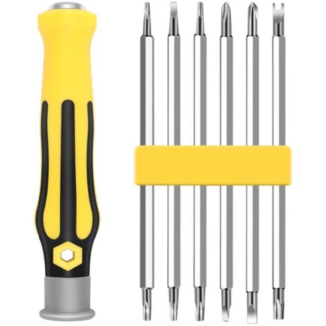 Tournevis Multifonction 12 en 1 Double Tête Torx Forme Spéciale Usage Domestique
