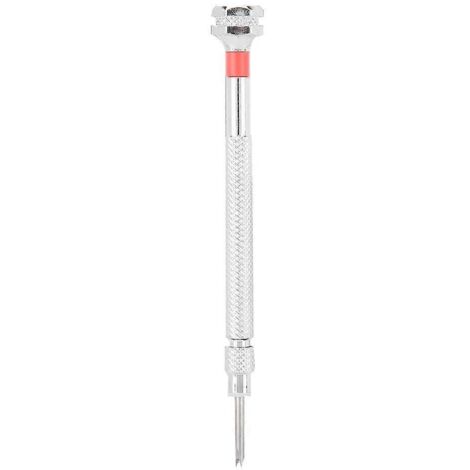Tournevis multifonctionnel, outil d'entretien et de réparation de montres, accessoire pour montres (Rouge 2.0)
