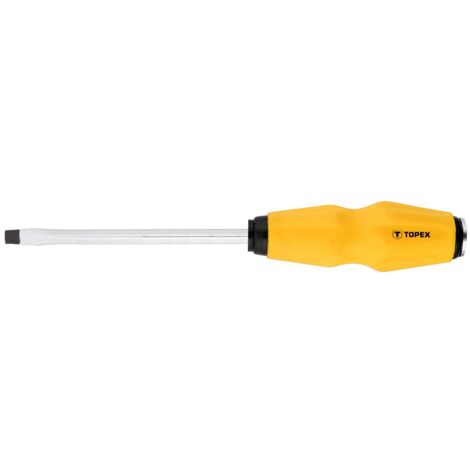 Tournevis plat Topex pour frapper 5x75 mm - puissant, magnétique
