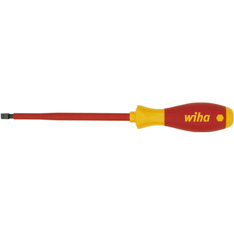 Wiha 832 Tournevis Plat &Eacute;lectrique 324 Mm Avec Manche Multi Composant