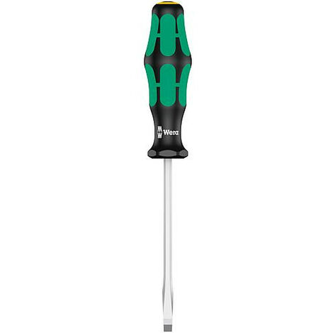 Tournevis plat WERA Kraftform Plus - serie 300 six pans 0,8x4,0x90mm