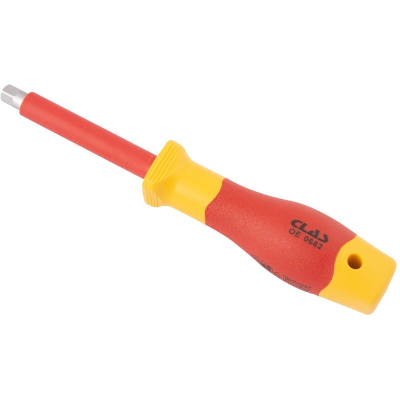 Clas - Tournevis porte embout isole 1/4'- oe 0682 Equipements