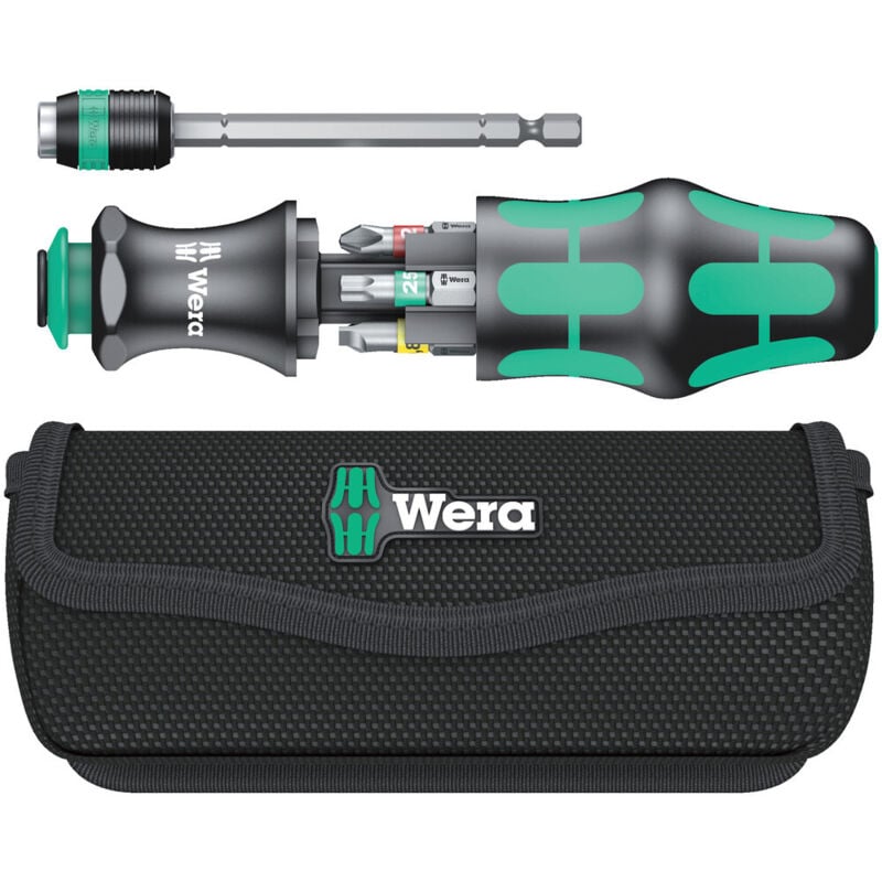 FP - Tournevis avec magasin de rangement 1/4 (6.3 mm) Wera Kraftform Kompakt 20 Tool Finder 1