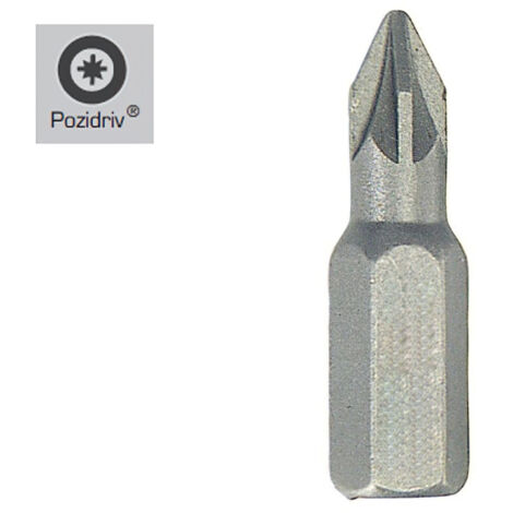 Tournevis Pozidriv n°2 (50 pièces) Acier Chrome Vanadium S2
