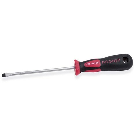 Tournevis professionnel CrMo, mâchoire plate, 10x200 mm DOGHER 330-100-200