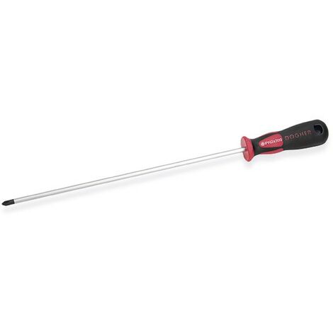 Tournevis professionnel CrMo, S/Long, PH2x300 mm  DOGHER 334-PH2-300