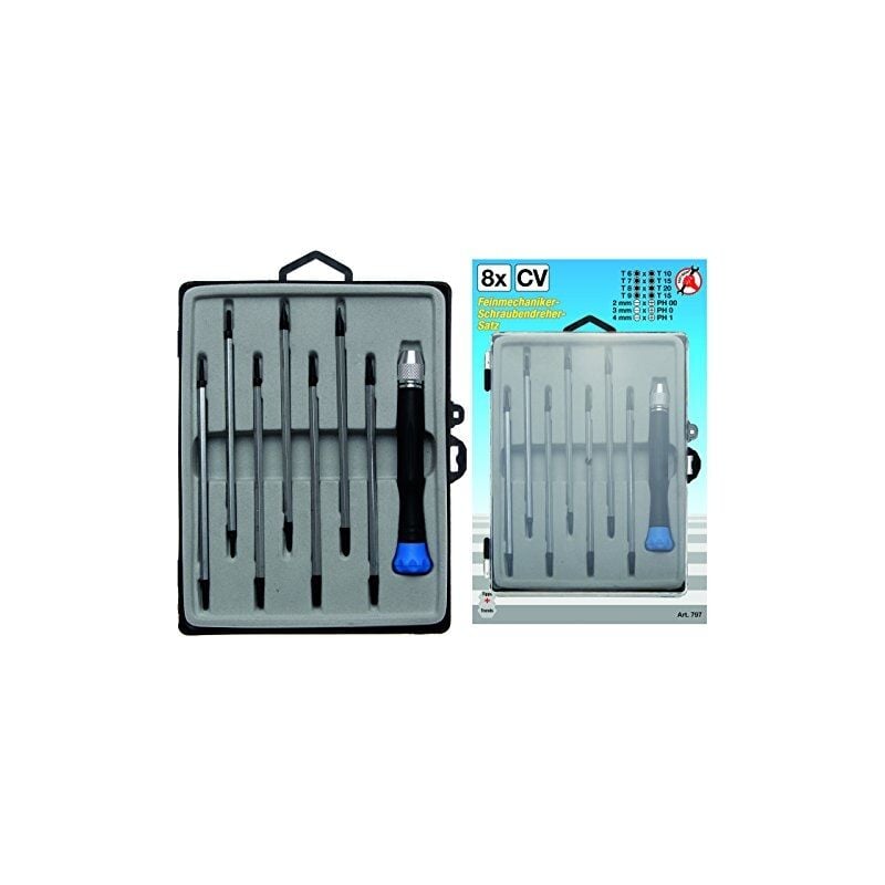 Tournevis professionnel pour electronics engineers, 7 pcs.