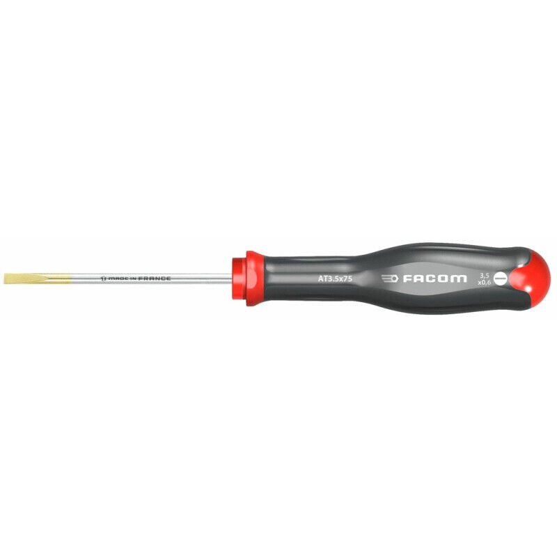 Tournevis FACOM AT4X150 Lame Fraisée Soft Grip Zinc Chrome