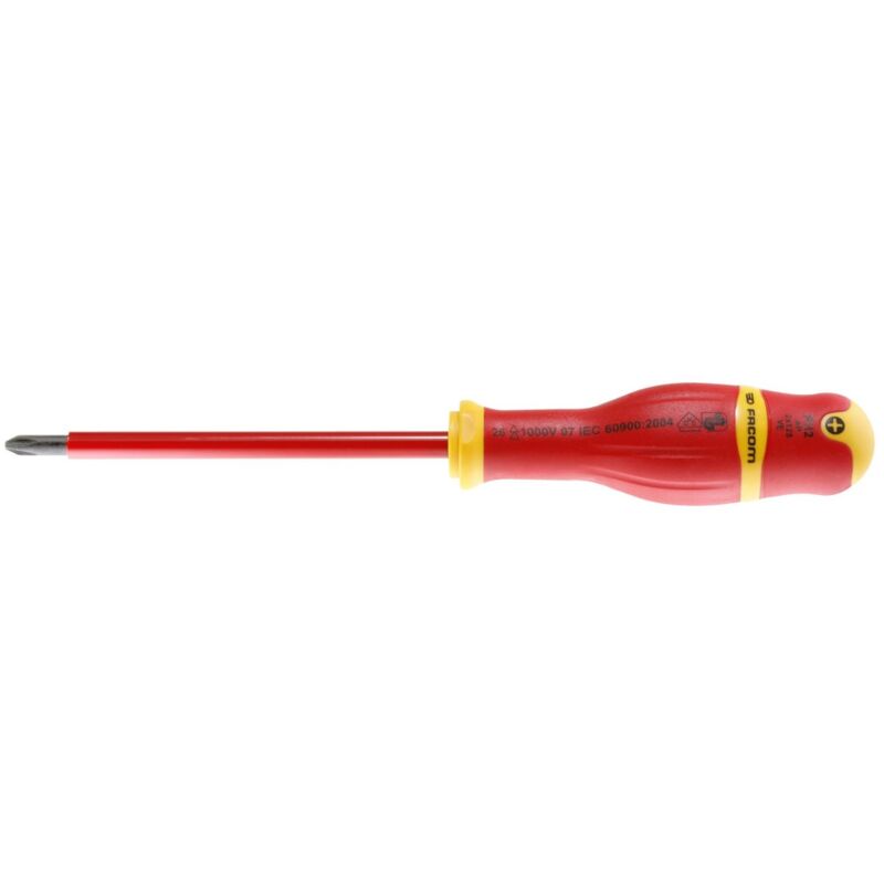 Tournevis isolé FACOM ProTwist Cruciforme 4 5 x 100mm ATP1X100VE - vue 2