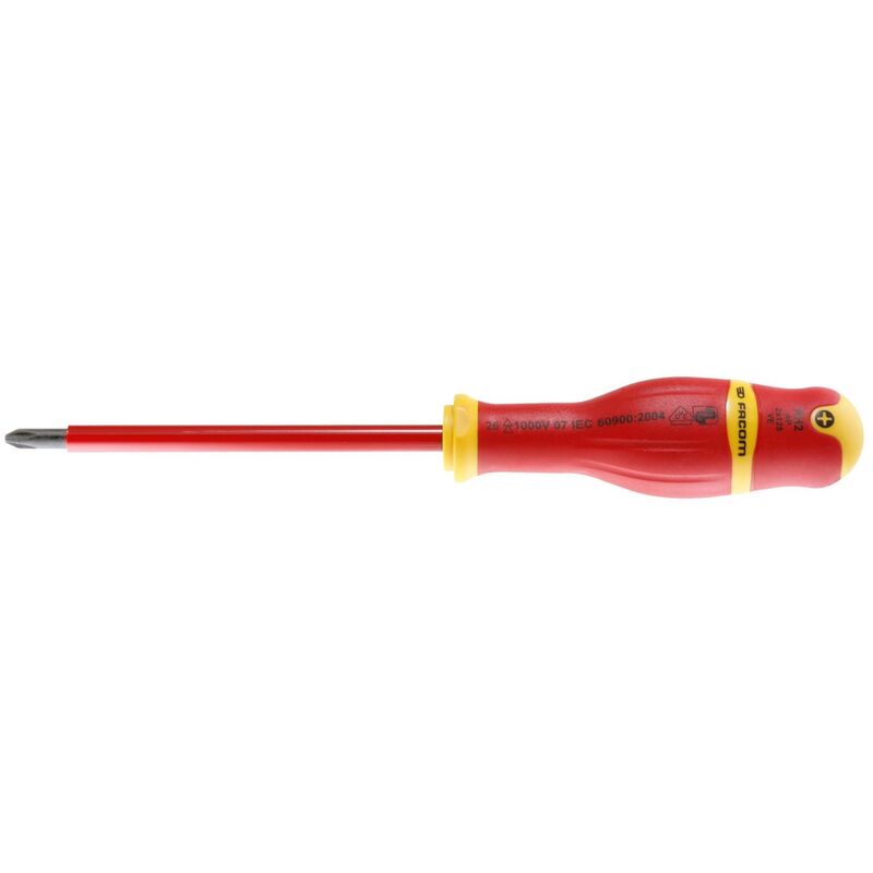 Tournevis isolé FACOM ProTwist Cruciforme 10 x 200mm ATP4X200VE