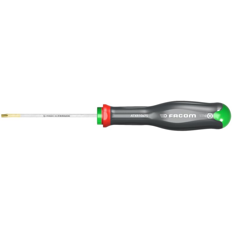 Tournevis Protwist Tamper Torx 10X75 Facom ATXR10X75 - vue 3